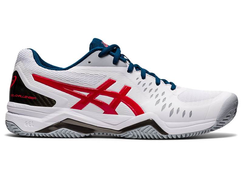 Sapatilhas Tenis Asics GEL-CHALLENGER 12 Homem Branco, 7225A366.893